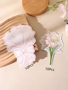 12/20支创意花束礼品套装，含3D立体贺卡，优雅花束生日卡、节日卡、浪漫花束卡、花束明信片、创意小礼品卡、毕业礼物、婚礼贺卡，设计精美，艺术明信片，细节精致，高品质印刷，适合情侣、母亲节、情人节等场合。 - 套裝 - 查看 14