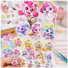 Wholesale Creative Cartoon 3D Cute Pattern Decorative Stickers, Kindergarten Adorable Shaking Water Stickers - Multicolor - View 3