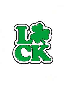 1/2PCS Classic Shamrock Design With White Ribbon Alloy Brooch, Delicate And Eye-Catching. Ideal For St. Patrick's Day Themed Looks, Also Works As A Daily Lucky Accessory For Casual Wear. A Sweet And Meaningful Gift Choice For Graduations, Birthdays, Holidays And Small Gifting Occasions. - Multicolor - View 10