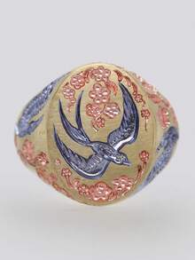 1枚优雅女士戒指，适合情人节礼物、结婚纪念日派对佩戴 - 1# - 查看 9