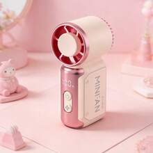 Quạt cầm tay mini, quạt bỏ túi với 1-199 tốc độ gió điều chỉnh được, chức năng tăng tốc Turbo, pin sạc 3600mAh, màn hình hiển thị kỹ thuật số, phù hợp cho cả nam và nữ, tuyệt vời cho du lịch/cắm trại/hoạt động ngoài trời. - Nhiều màu - Xem 12