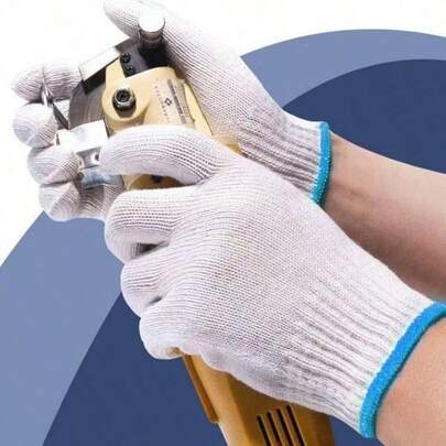 1/6/12 Đôi găng tay bảo hộ động thời trang, vật dụng cần thiết cho người động hàng ngày, công nhân xưởng, công nhân ngoài trời, người làm vườn, nhân viên hậu cần và công nhân bảo trì. Chống mài mòn và chống trơn trượt, chắc chắn và bền bỉ, vừa vặn linh hoạt, nhẹ và thoải mái, bảo vệ mạnh mẽ, chống bám bẩn hiệu quả, phù hợp với nhiều môi trường làm việc khác nhau.