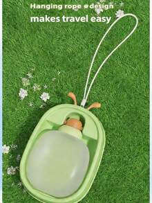 Dispensador de agua portátil con antena linda para mascotas, tazón de agua grande a prueba de fugas para perros y gatos de viaje al aire libre - Multicolor - Ver 5