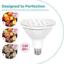 LED Light Bulb E27/E26 Recessed Ceiling Lamp 220V/110V Spotlight Chandelier Bulbs Corn AC85-265V Living Room Indoor Bedroom Kitchen Cloakroom Storeroom Study Stairwell Bathroom Hallway Office Shop Warehouse Supermarket Eye Protection Home Safety Soft Lighting No Flicker Cool White 8/12/18Leds - LED Light Bulb-220V - View 4