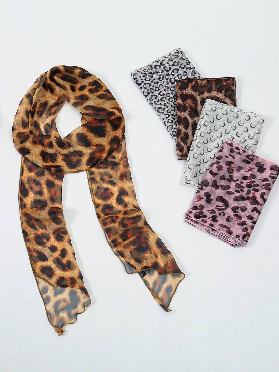 女士围巾 - 彩色 - 查看 1