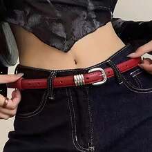 1条女士细腰带，适合搭配连衣裙和牛仔裤 - 彩色 - 查看 4