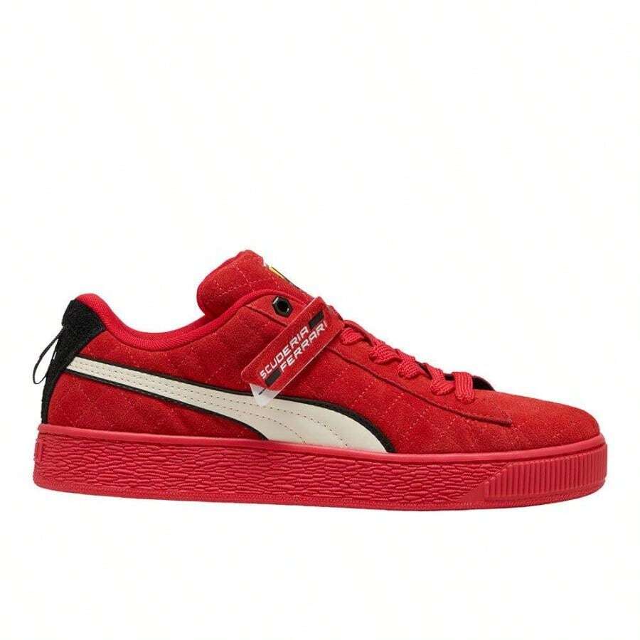 Puma Scuderia Ferrari Suede XL Hero Lace Up Sneakers |  | Men Casual Athletic Shoes - 預設 - 查看 1