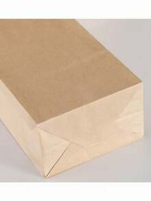 30 túi giấy Kraft dày, đáy xếp, túi đựng đồ ăn mang đi, túi đựng bánh mì, bánh nướng, bánh mì kẹp thịt, túi giấy đựng đồ. - Nhiều màu - Xem 2