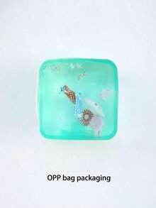 Ocean Themed Sensory Decompression Magic Cube, Decorated With Cartoon Seashells, Conches, Schools Of Fish And Ice Cream Elements To Create A Marine Party Atmosphere, Effectively Relieving Anxiety. Suitable For Outdoor Spaces And Office Environments, Providing A Stress-Relieving Experience Anytime. Also Makes A Great Desktop Decor, Party Favor Or Holiday Gift! - 彩色 - 查看 5