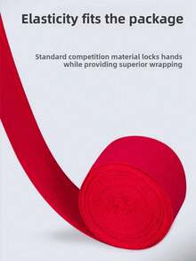 2 Pieces Of Elastic MMA Boxing Hand Wraps, Universal Polyester Fiber Training Hand Wraps, Professional Sports Protective Gloves For Men And Women,Gifts For Martial Arts Enthusiasts - Multicolor - View 8