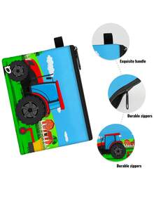 机械车零钱包 | 轻便拉链钱包收纳袋，随机印花，完美礼品之选 - 零錢包 - 查看 4