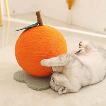 Sisal Cat Scratching Board, Cat Scratch Ball, Catnip Scratcher, Durable Pet Supplies, Sisal Ball - Large - View 3