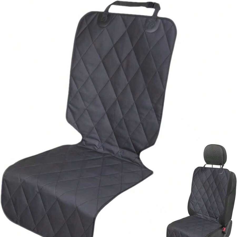 Pet Car Seat Cover For Passenger Seat, Portable And Anti-Dirty Mat, Pet Travel Seat Protector - Black - View 1