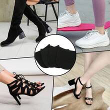 1 Cặp miếng đệm bảo vệ đế giày bằng cao su tự dính, miếng đệm chống trượt giúp sửa chữa gót chân, có thể cắt tỉa. - màu đen - Xem 3