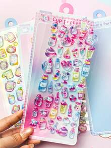 3D Crystal Embossed Wall Decor, Recommended Gift Item, Suitable For Toy, Phone Case Decoration, Cute Cartoon Design - Multicolor - View 11