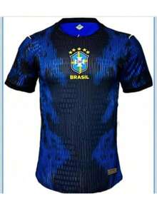 Brazilian National Team 2026 World Cup T-Shirt - High Quality Gradient Design - Màu xanh lam - Xem 2