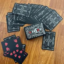 空洞骑士系列扑克牌，送给男友女友的礼物，黑白桌面扑克牌，游戏爱好者的收藏品，夏季露营派对必备，男女皆宜的礼物，青少年趣味礼物 - 多色 - 查看 6