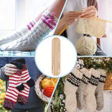 Knitting Mold For Socks, Handmade Knitting Sock Shaped Wooden Tool Kit - A - View 4