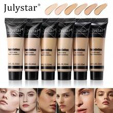 6-Color Matte Hydrating Foundation | Full Coverage Long-Lasting Liquid Foundation, Natural Smooth Finish, Buildable Medium-To-Full Coverage, Oil-Control Face Makeup, Travel Size Cosmetic, Gift For Women - Nhiều màu - Xem 1