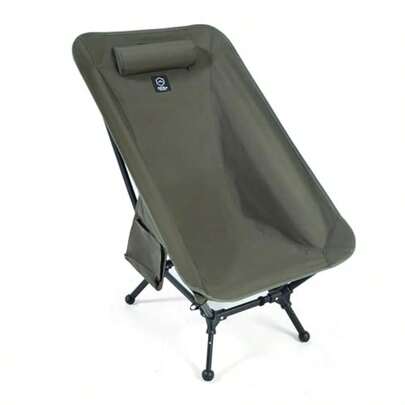 Hill Bros Silla Plegable Camping Portatil Compacta y Resistente para Playa Senderismo y Descanso con Bolso Multiusos y Bolso de viaje para Exterior y Actividades al Aire Libre - Hill Comfort Verde