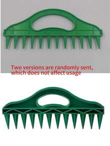 一套多功能园艺播种工具 - 土壤钻、播种间距尺和花园耙，适用于农业蔬菜和园艺精准播种 - 播種器 - 查看 7
