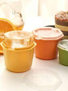 1 khay làm đá viên gia dụng, khuôn làm đá viên hình cầu tự chế, máy làm đá viên đa giác, dùng để đông lạnh trái cây trộn salad và sữa chua. - Nhiều màu - Xem 7