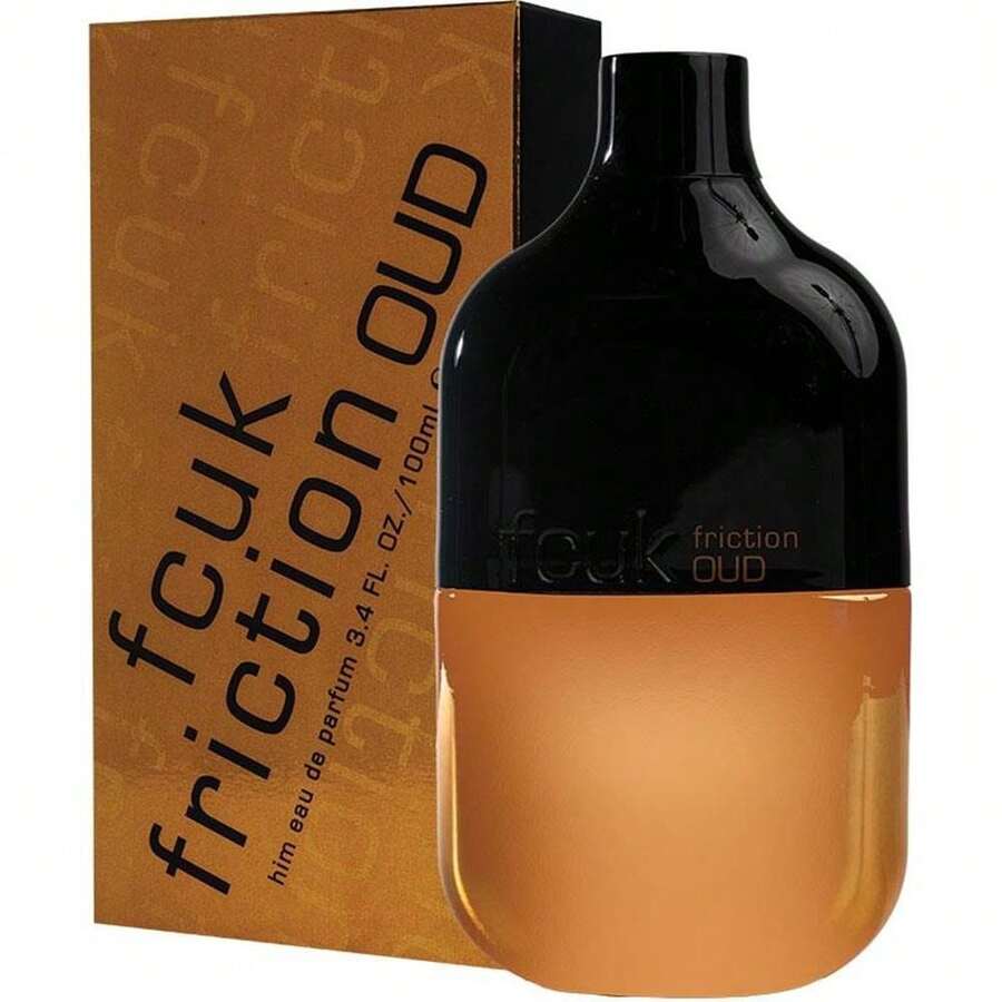 FCUK Friction Oud Mens EDP 100ml Fragrance - Woody & Earthy - View 1
