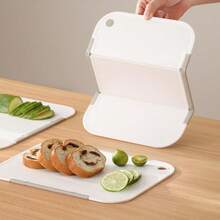 Outdoor Foldable Double-Sided Fruit Cutting Board, Kitchen Small Chopping Board, Baby Food Prep Board - 1PC - View 5