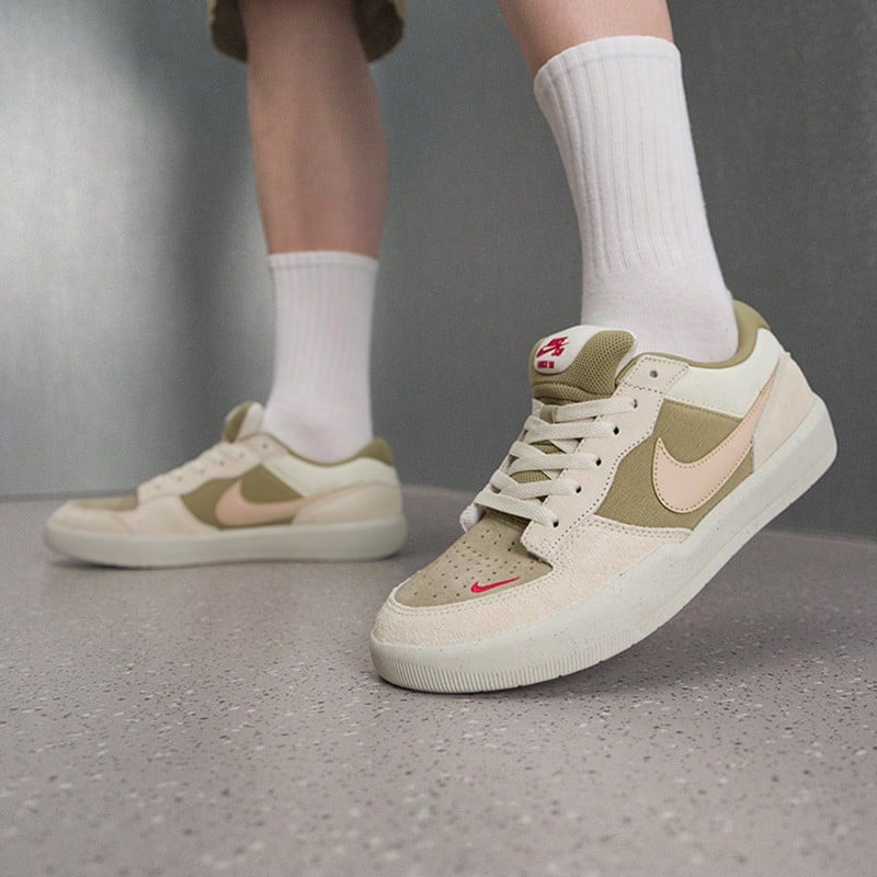 Nike SB FORCE 58 男士户外休闲鞋 DV5477-106 - 白 - 查看 1