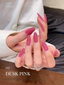 12毫升春夏美甲冰透明裸粉色系列凝胶指甲油胶水百搭多功能美白美甲适用于美甲沙龙和家庭DIY美甲用品 - 彩色 - 查看 22