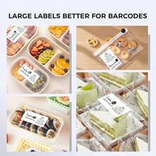 3pcs Size 1.97'' X 3.15'' (50x80mm), Stickers, Suitable For White Square Stickers Compatible With M110, M120, M200, M220, M221 - View 8