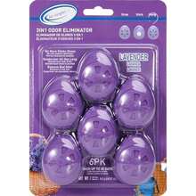 Air Jungles Shoe Deodorizer Balls 6 Ct, Lavender Scent, Odor Remover Balls For Sneakers, Gym Bags, Lockers, Closets, Hampers, And Drawers, Essential Oil Provides Natural Freshness - 6 Count (Pack Of 1) - View 1
