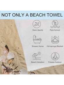 Palm Tree Beach Towel For Men, Women Summer Beach Pool Party Blanket - 31"X71" 29"X58" For Beach, Pool, Travel Microfiber Beach Towel Fast Drying Lightweight Thin Travel Towel Oversized Yoga Towel Large Sand Free Towels Absorbent Compact Towels - Palm Tree - View 6