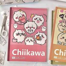 1本可爱卡通动漫人物B5笔记本，可爱女孩横线笔记本，周边笔记本，儿童日记本，记事本，新年礼物，情人节礼物，复活节礼物[随机款式] - 彩色 - 查看 3