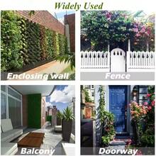 Horizontal 4/6 Pocket Hanging Grow Bag Garden Flower Pot Planter Layout Waterproof Vertical Wall Hanging Planting Bags - Black - View 8