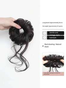 Tóc giả búi râu rồng thanh lịch, dây buộc tóc cho nữ, dụng cụ tạo kiểu tóc, máy làm búi tóc bồng bềnh, tóc giả - Nhiều màu - Xem 8