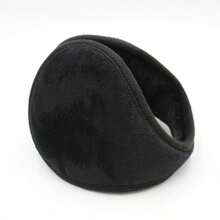 1pc Winter Warm Foldable Ear Muffs, Unisex Plush Earmuffs For Cold Weather - Multicolor - View 8