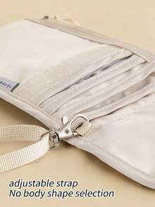 Multi-Layer Passport Holder Crossbody Bag, Travel Document Organizer, Ticket Pouch - Multicolor - View 5