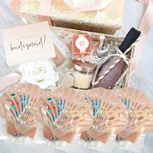 Seashell Bags Beach Themed Hangover Recovery Kit Stand Up Pouch Resealable Bags For Bachelorette Party Favors Bridal Party Favors Wedding Welcome Birthday Hangover Kits 10 Pcs In White - Rượu sâm banh - Xem 5