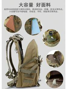 LUPU Mountain Backpack For Camping, Hiking, Outdoor Activities, Multifunctional Travel Backpack, Multipurpose, Relieves Shoulder Pressure, Large Capacity, Multi-Layer Partition, Durable - Green - View 10