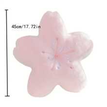 Soft Cherry Blossom Pillow, Princess-Style Living Room Heart-Shaped Pillow, Adult Size, Cute And Unique Valentine's Day - 粉色 - 查看 1