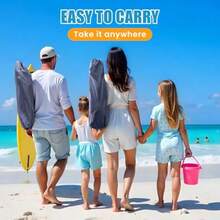 Lamberia - Silla de playa plegable para adultos sillas de playa bajas portátiles con capacidad de 300 libras silla de camping ligera para viajes picnic concierto y actividades al aire última - amarillo rosado PinkYellow - Ver 2