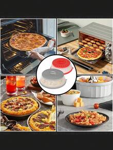 1 pieza Tapa para microondas, Utensilio de cocina multifuncional protector contra salpicaduras - Multicolor - Ver 3