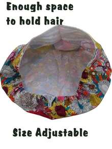 Washable Printed Chef Hat With Patterns Of Cats, Bears, Rabbits, And Sunflowers, Professional Hat Suitable For Work, Travel, Hiking, Or Everyday Use - 4. Cat - View 4