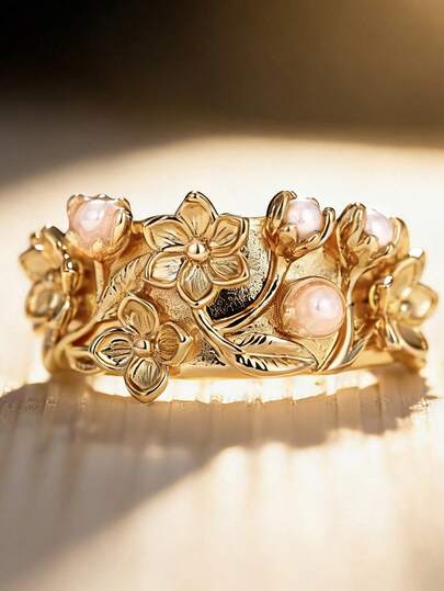 1 pieza Anillo elegante para mujer como regalo del Día de San Valentín, joyería para boda y aniversario