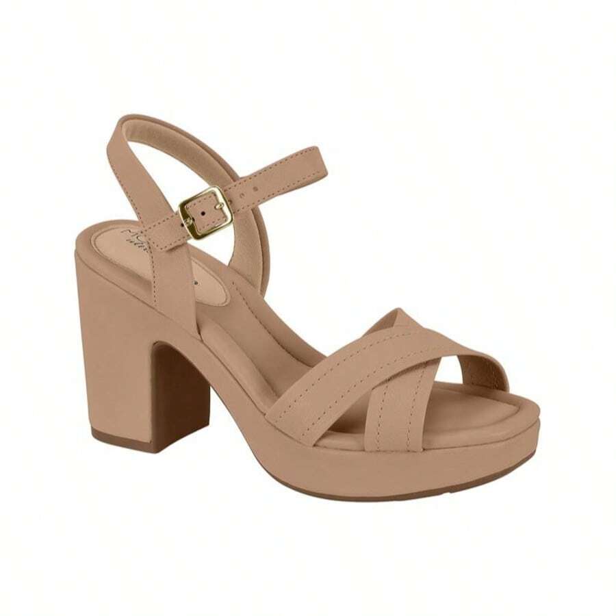 Modare Women's Ultra Comfort Platform Sandal With Block Heel 7203.110 - 裸體 II 7203.110 - 查看 1