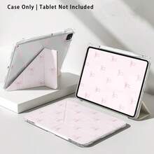 亚克力水晶彩绘平板电脑保护套，带支架，适用于三星 A9/A9+/S9/S9FE/A11/A11+/S11/S10 FE/S10 FE+/S10 Lite、苹果 Air 5/6、荣耀等热门机型。可折叠，硅胶加固边角，自动唤醒/睡眠功能，内置笔槽，多角度支架——完美日常保护，节日送礼佳品。 - 彩色 - 查看 8