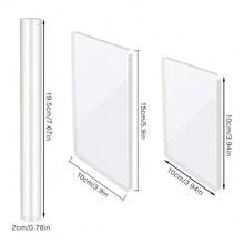 15pcs Ceramic Art Tools Set, Including Clay, Plastic Carving, Round Molds, Acrylic Modeling Board, Rolling Pin - 15-piece Pottery Tool Set - View 4