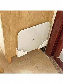 Bộ 2 giá đỡ cân treo tường - Lắp đặt dễ dàng bằng keo dán, chất liệu nhựa bền, thiết kế tiết kiệm không gian, phù hợp cho phòng tắm và phòng tập thể dục tại nhà, phù hợp với cân đo mỡ cơ thể và các thiết bị thể dục, kệ đựng đồ trong phòng tắm, kiểu dáng thời trang, dễ lắp đặt, kèm hộp đựng. - Xem 1