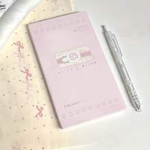 Sổ tay Monka Rabbit màu hồng Kawaii Star, nhật ký phong cách Nhật Bản/Hàn Quốc dễ thương. - A - Xem 4